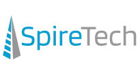 SpireTech logo official midsize 2023 logo for SpireTech, Managed IT Services in the Portland area