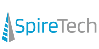 SpireTech logo official midsize 2023 logo for SpireTech, Managed IT Services in the Portland area