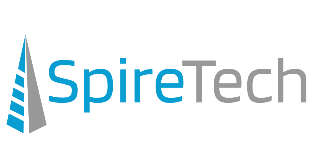 SpireTech logo official midsize 2023 logo for SpireTech, Managed IT Services in the Portland area
