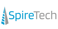 SpireTech logo official midsize 2023 logo for SpireTech, Managed IT Services in the Portland area