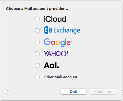 how to update email password on mac