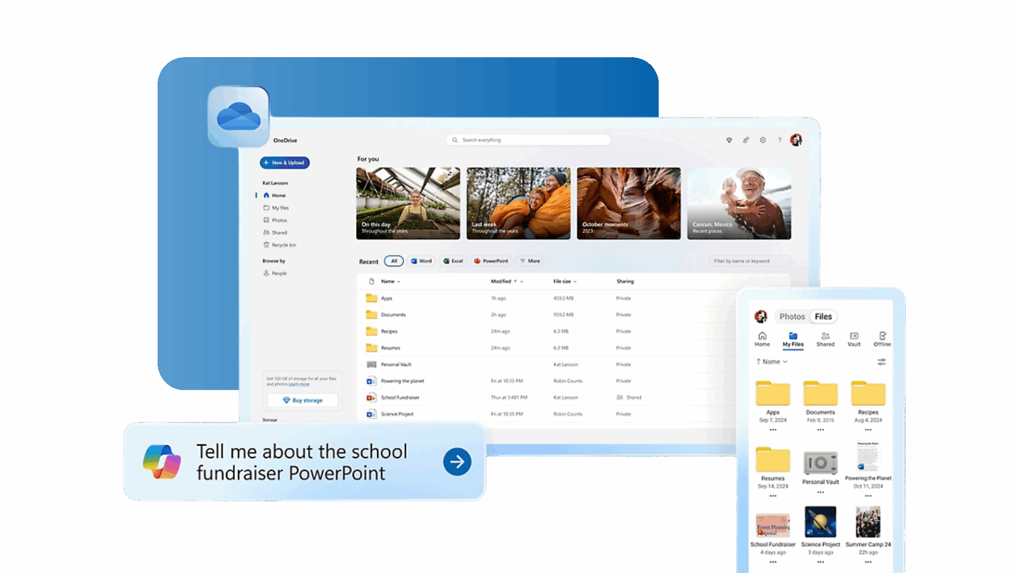 Promo photo of OneDrive
