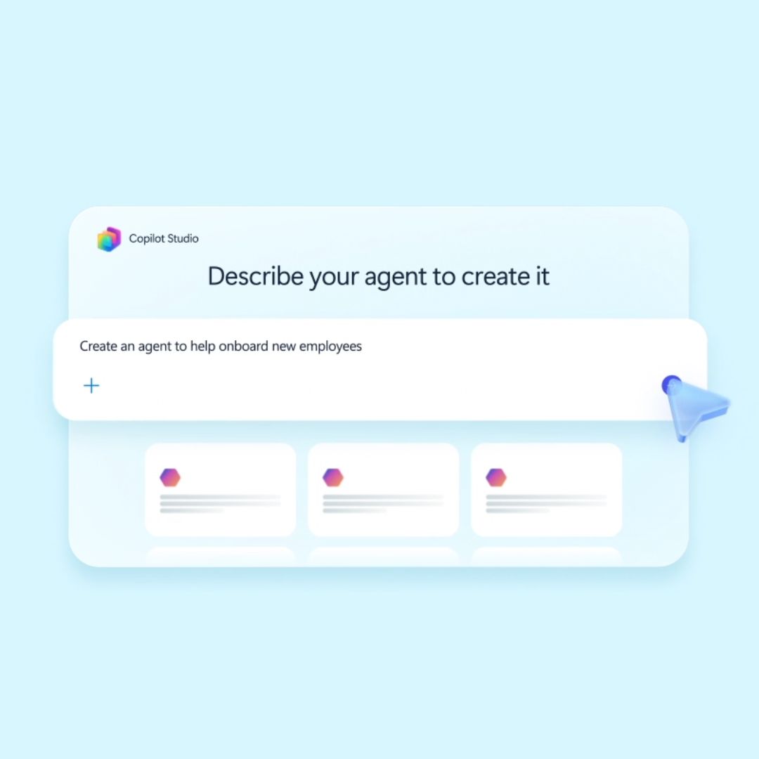 user interface for Copilot Studio